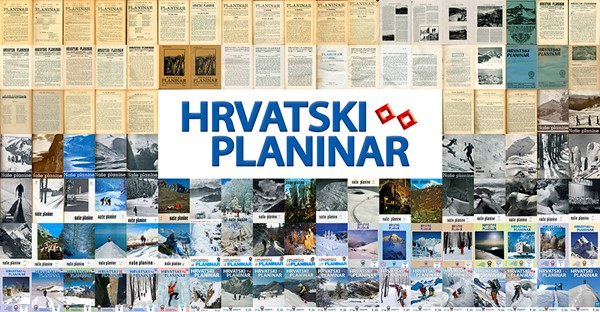 Naslovnice svih godišta Hrvatskog planinara od 1898. do 2023.
